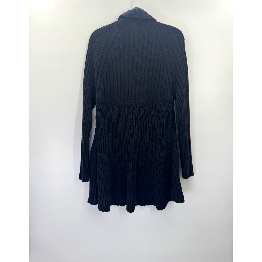 Apt 9 Deadstock Ribbed Knit Duster Afghan Cardigan XL Ruffle Penny Lane Bratz - Picture 10 of 16